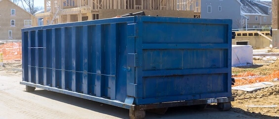 Large dumpster rental delivery for Los Angeles County construction project