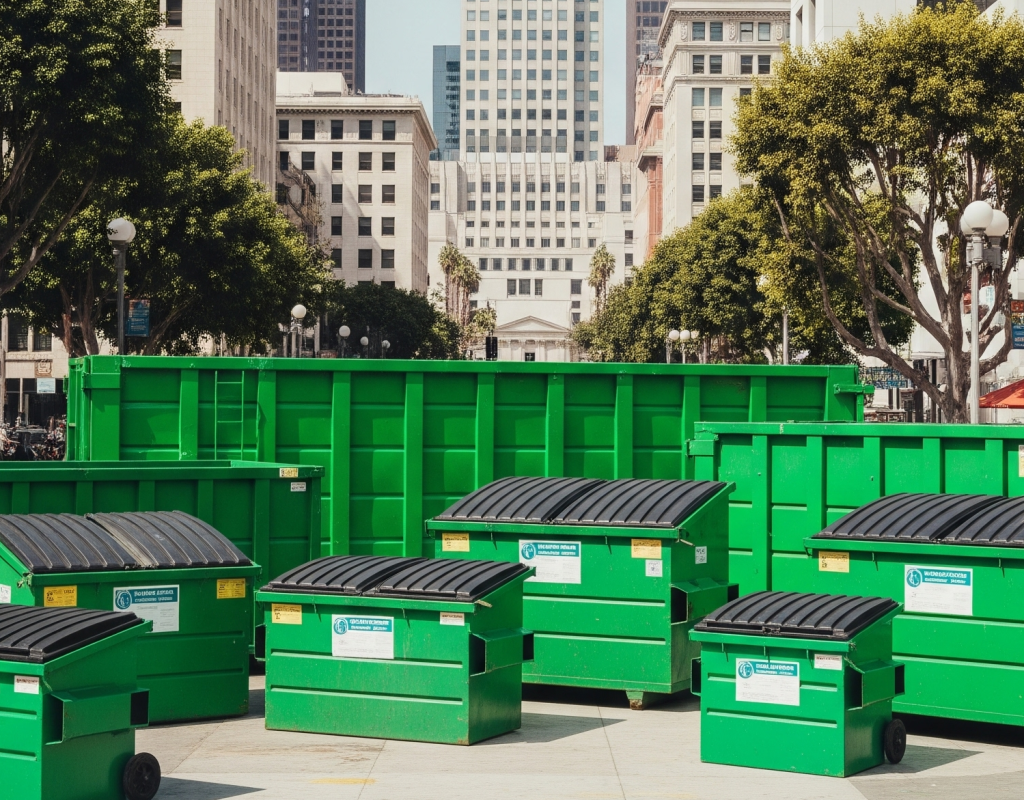 Dumpster rental Los Angeles CA residential project Zippy Dumpster