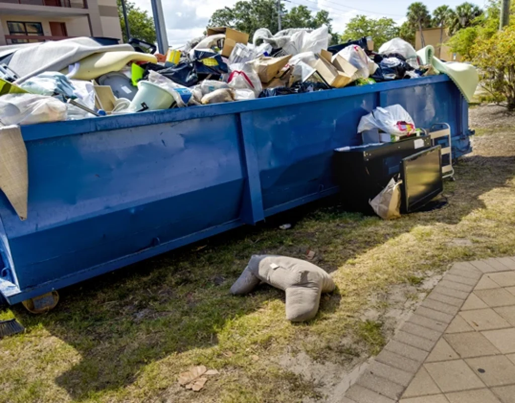 Riverside County dumpster rental service from Zippy Dumpster for construction projects