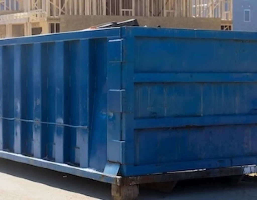 Large dumpster rental delivery for Los Angeles County construction project