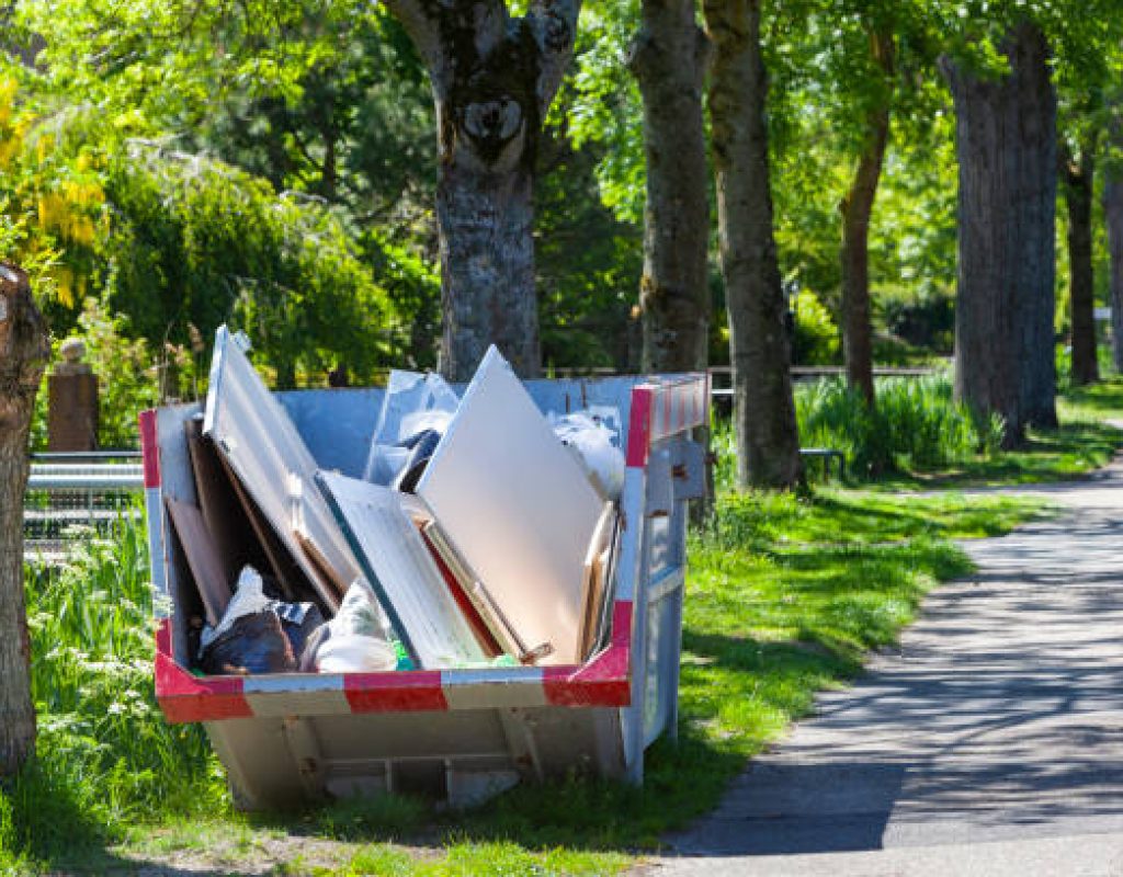 residential dumpster rental by Zippy Dumpster team