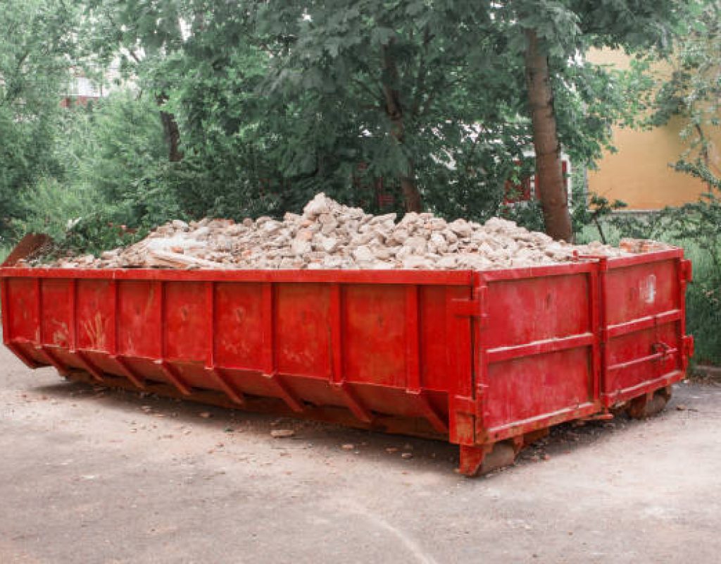 Zippy Dumpster delivering reliable dumpster rental service