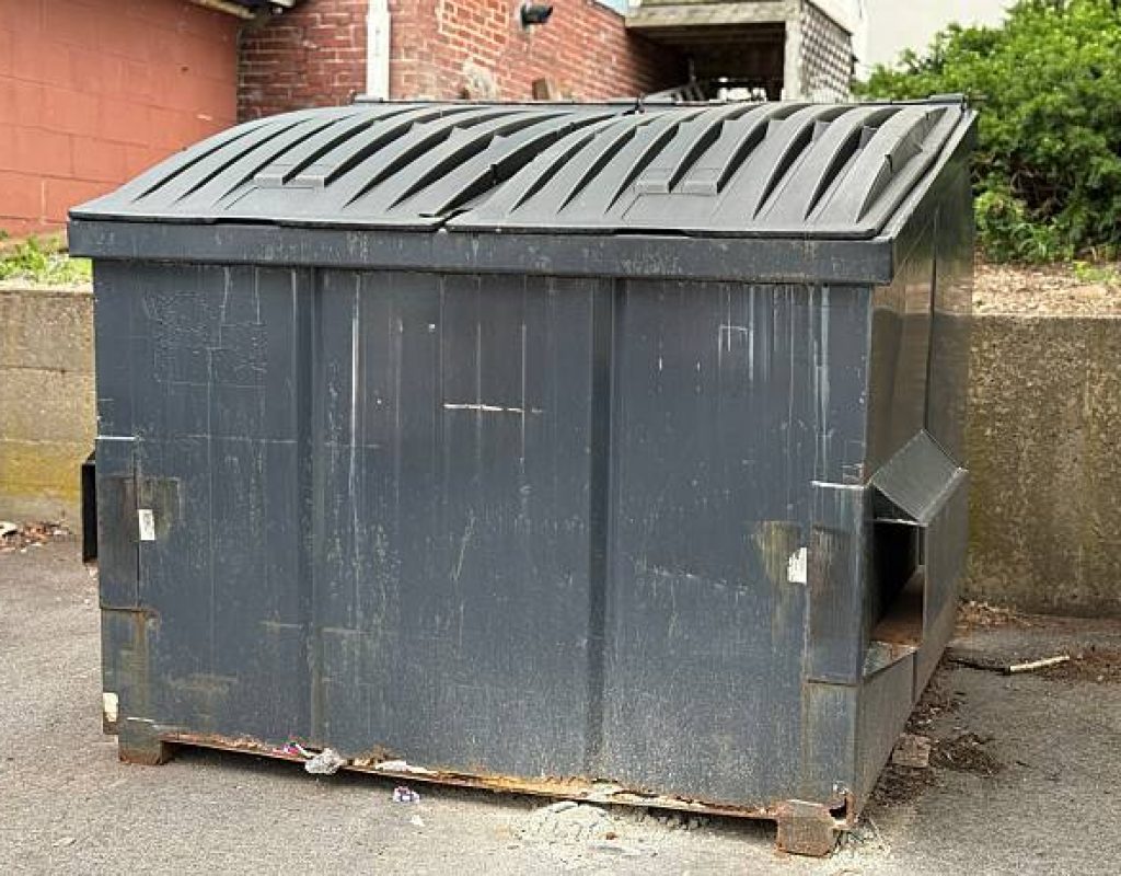 small dumpster rental for household junk removal